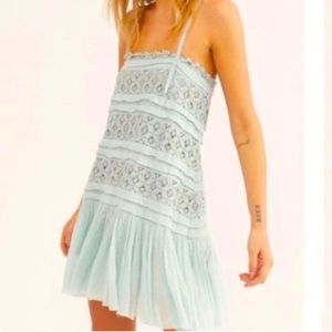 Free People Shailee slip dress szS